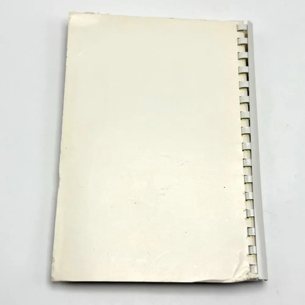 Burkburnett Texas Grace Lutheran Church Cookbook Local Recipes Vintage 90s 1995